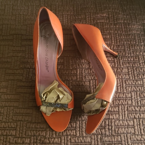 Jean Michel Cazabat Shoes - Jean Michel Cazabat Coral Open Toe D'Orsay  Heels